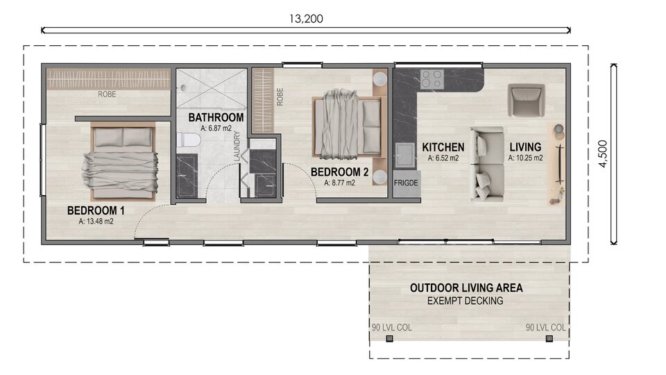 Aurora floor plan
