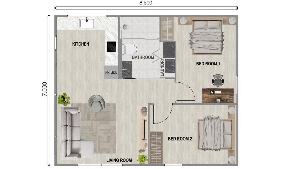 Sirius floor plan