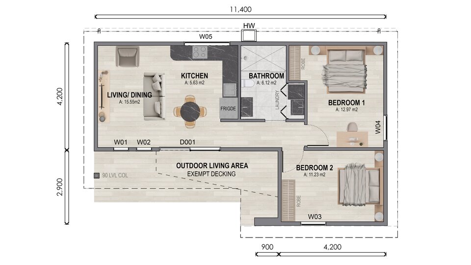 Stella floor plan
